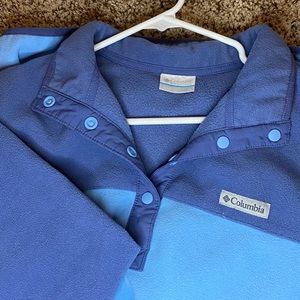 Columbia half snap fleece pullover